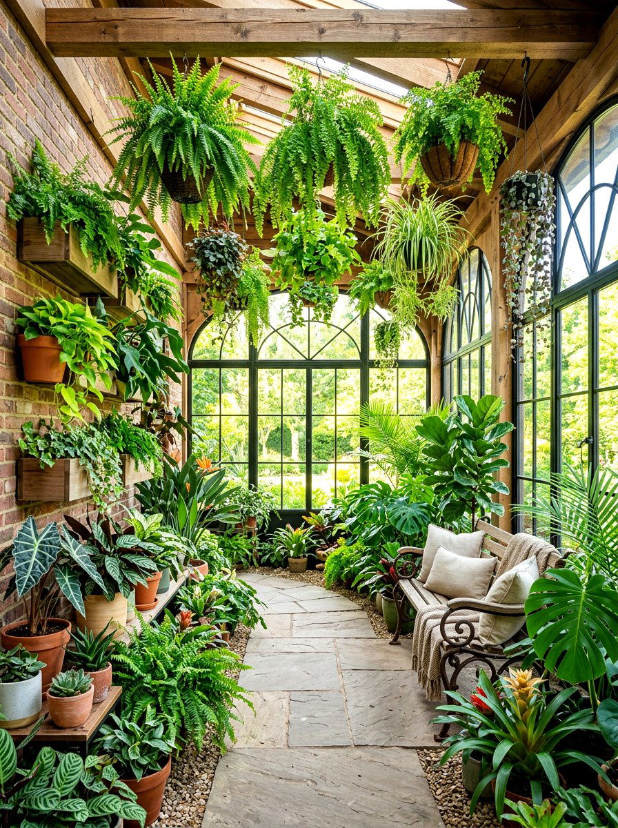 Indoor Garden - 30 hobby room ideas