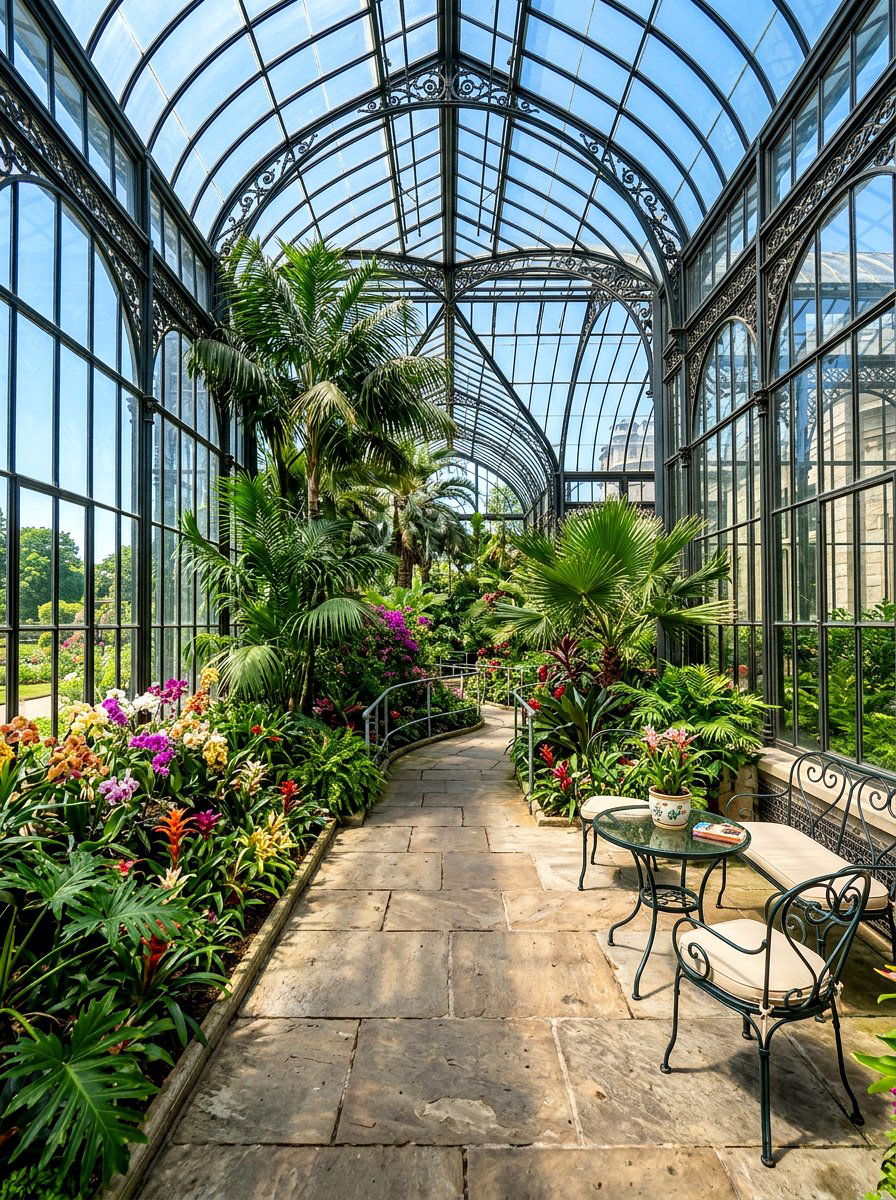 Indoor Glass Conservatory - 30 indoor garden room ideas