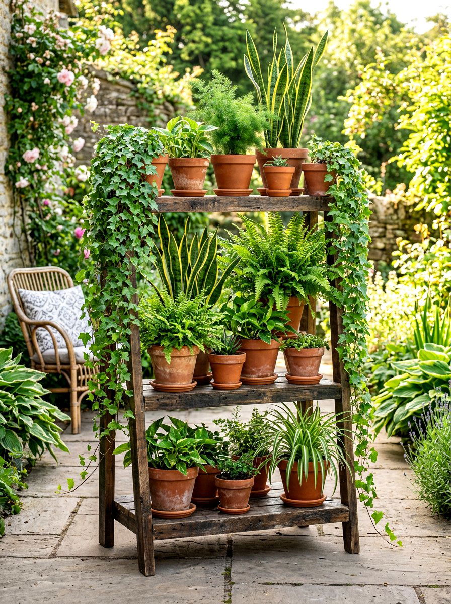 30 Ladder Shelf Styling Ideas for Cozy, Functional Living Areas