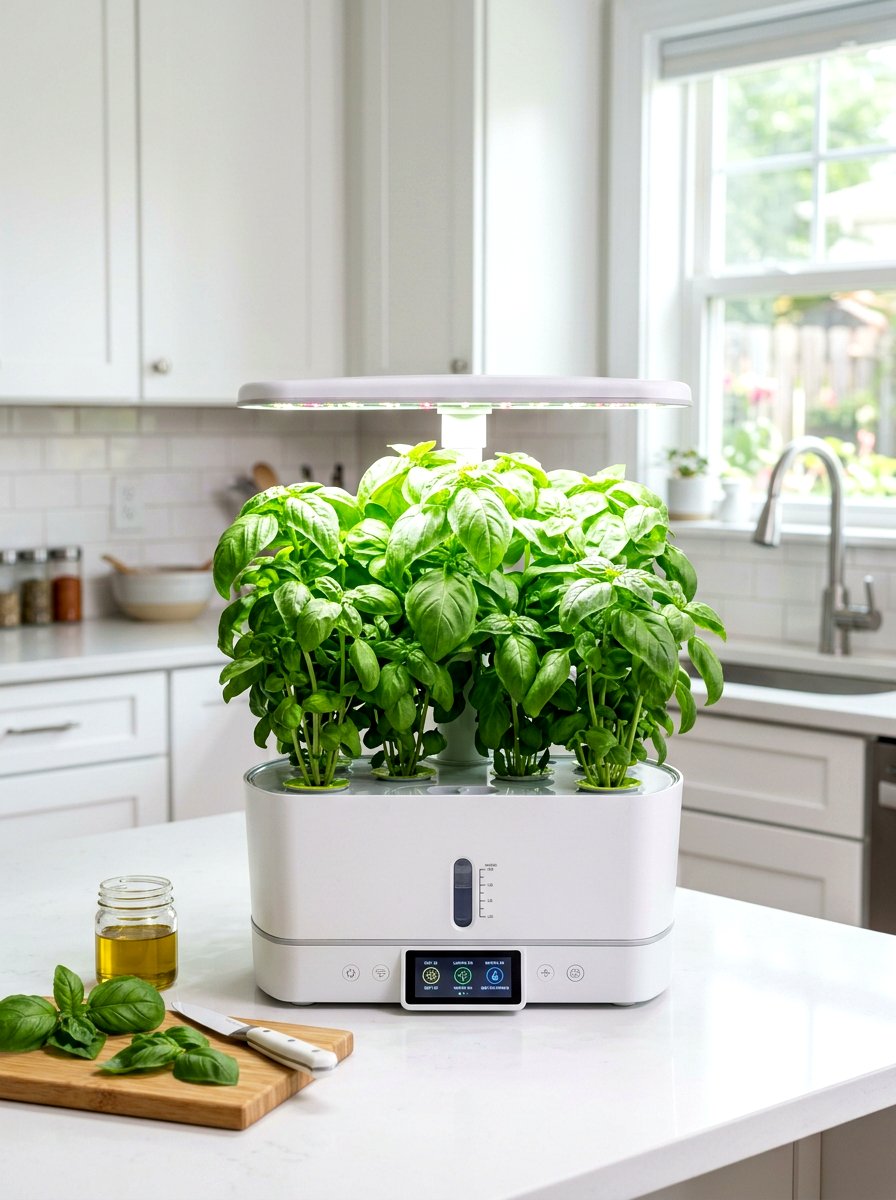 Indoor Hydroponic Herb System