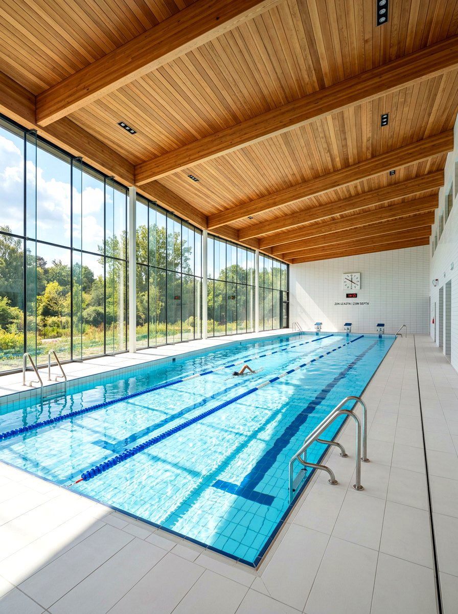 Indoor Lap Pool - 30 lap pool backyard ideas