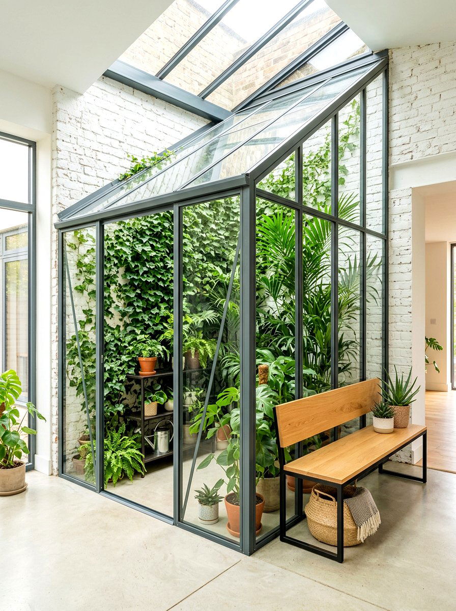 Indoor Lean To Greenhouse - 30 indoor greenhouse ideas