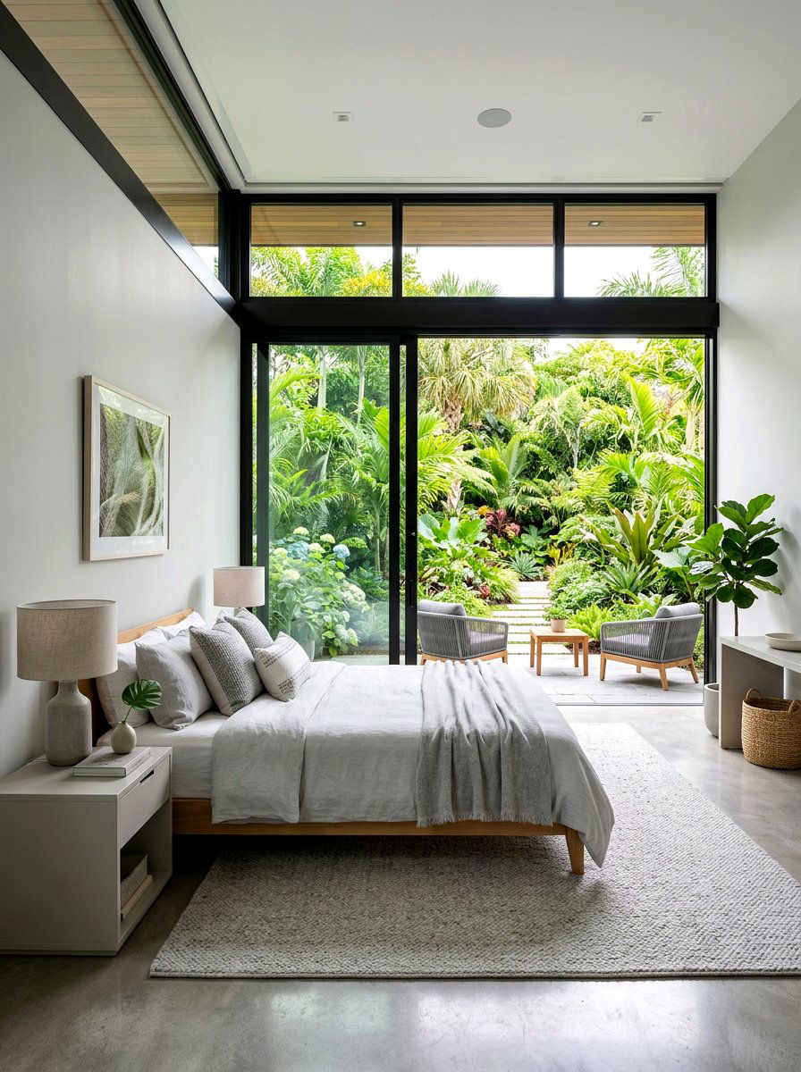 Indoor Outdoor Bedroom - 30 resort summer bedroom ideas