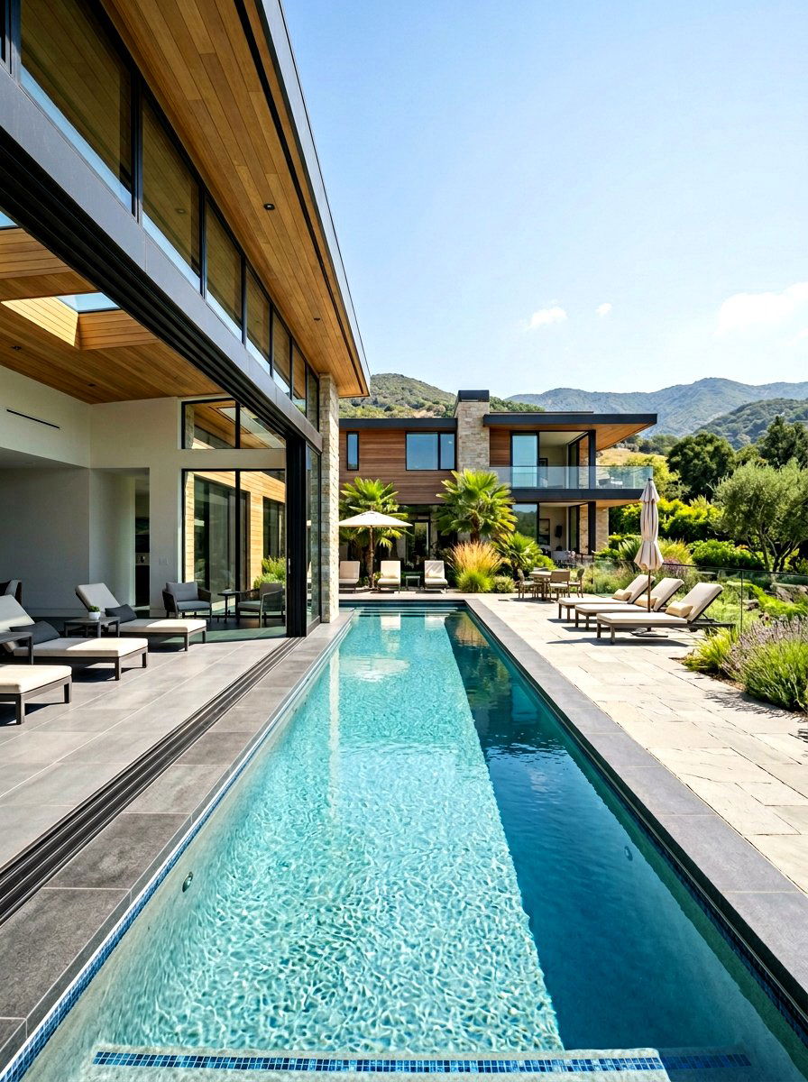 Indoor Outdoor Pool - 30 backyard pool ideas