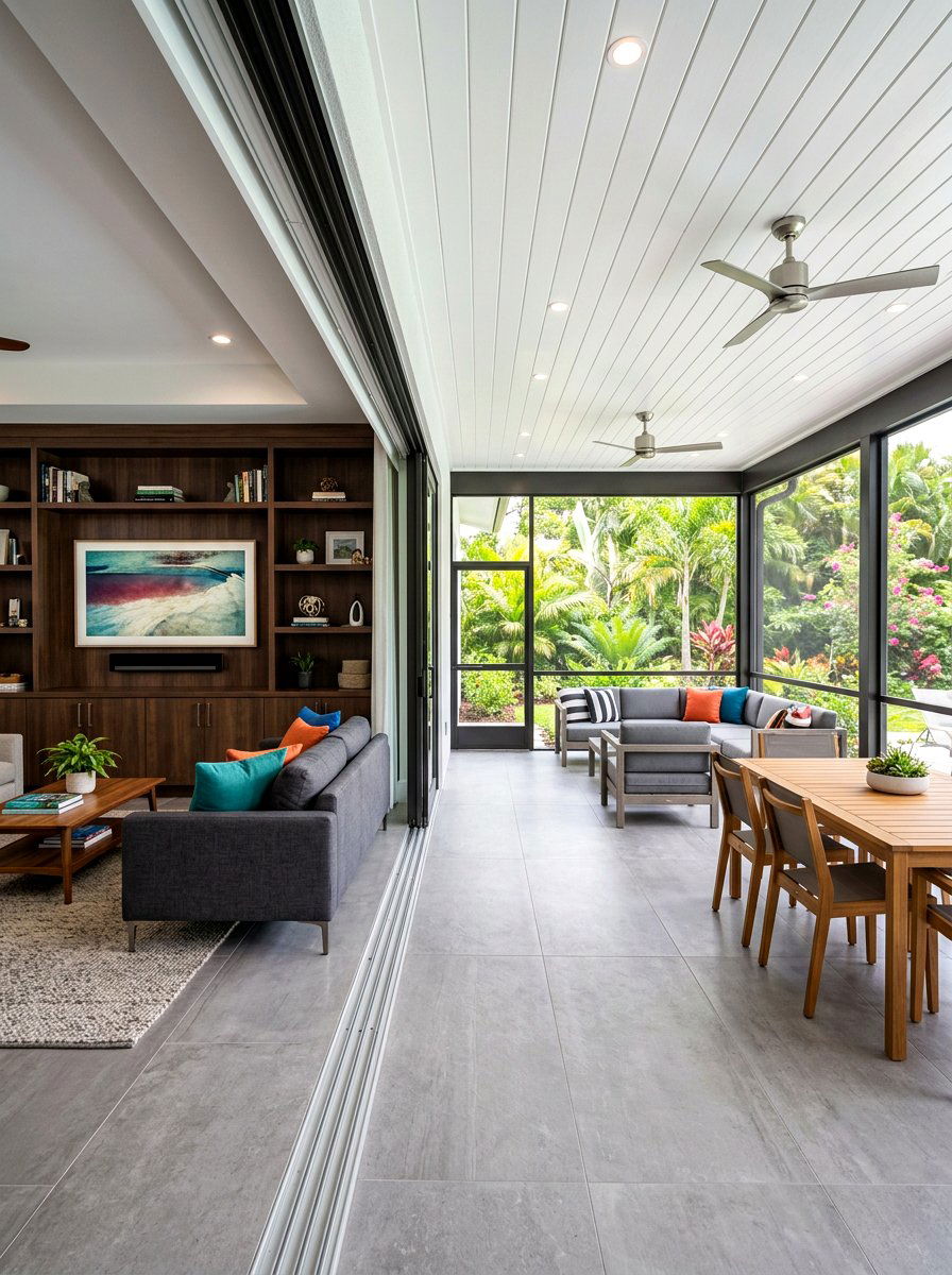 Indoor Outdoor Screened Room - 30 screened patio ideas