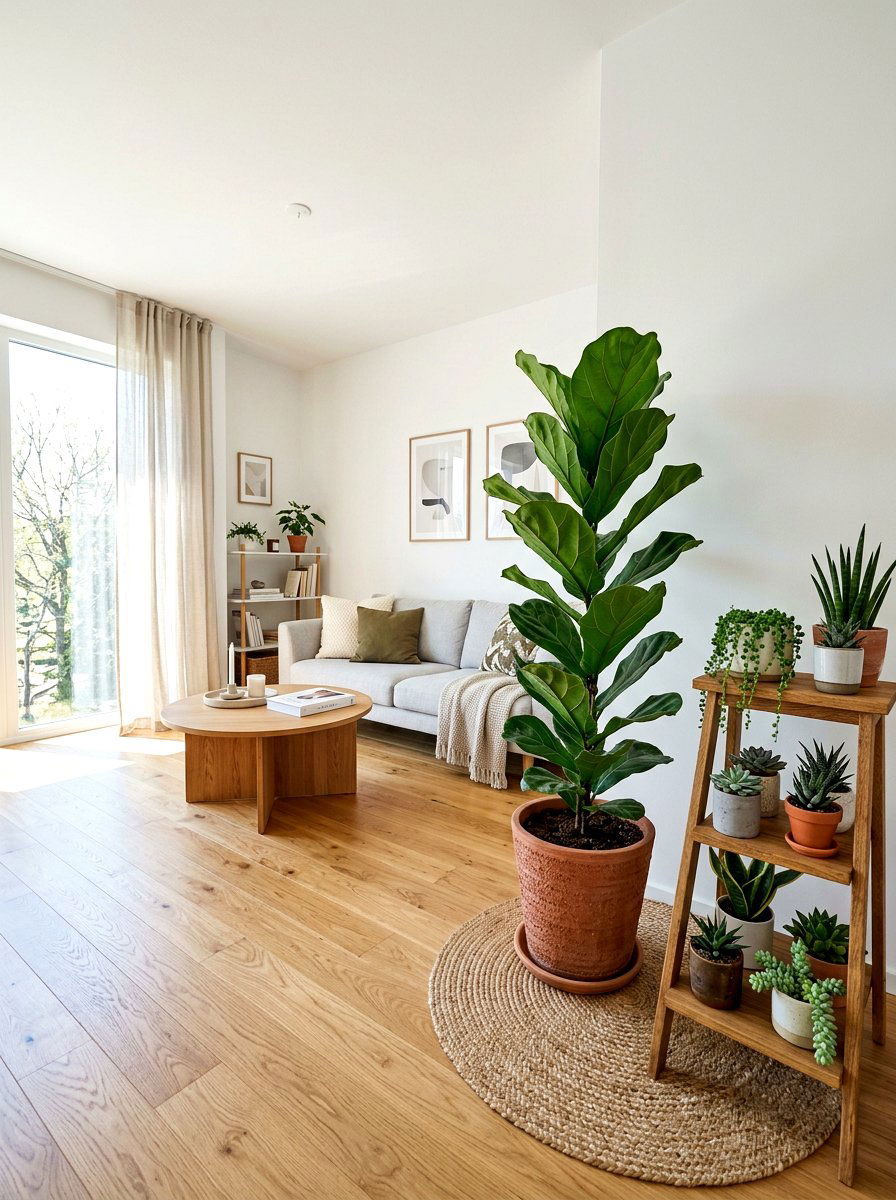 Indoor Plant Interior - 30 Scandinavian home ideas