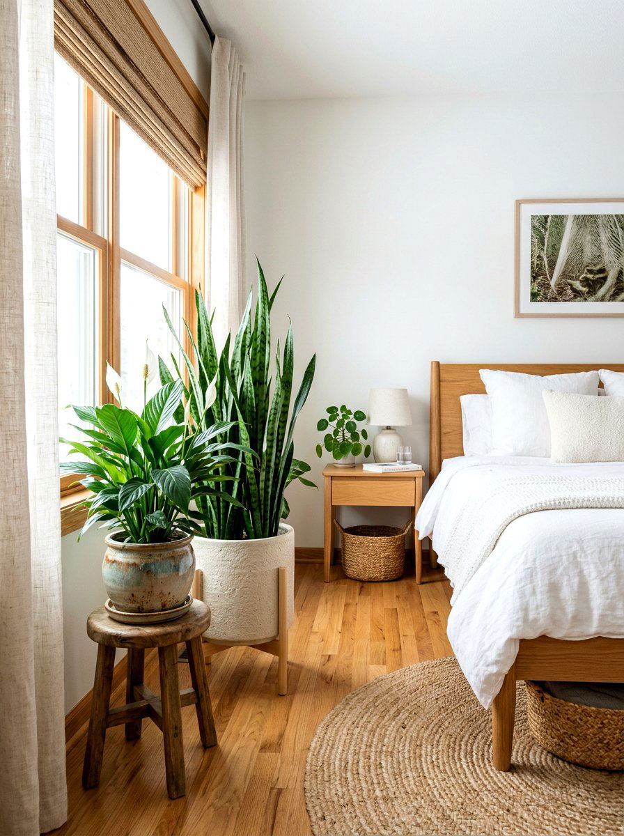 Indoor Plants For Bedroom - 30 low stimulation bedroom ideas