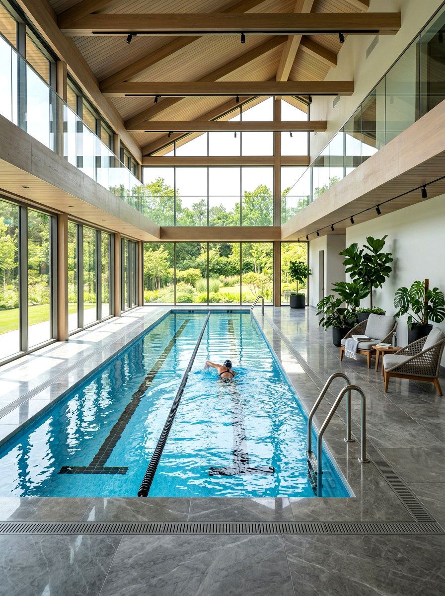 Indoor Rectangular Pool - 30 rectangular pool ideas