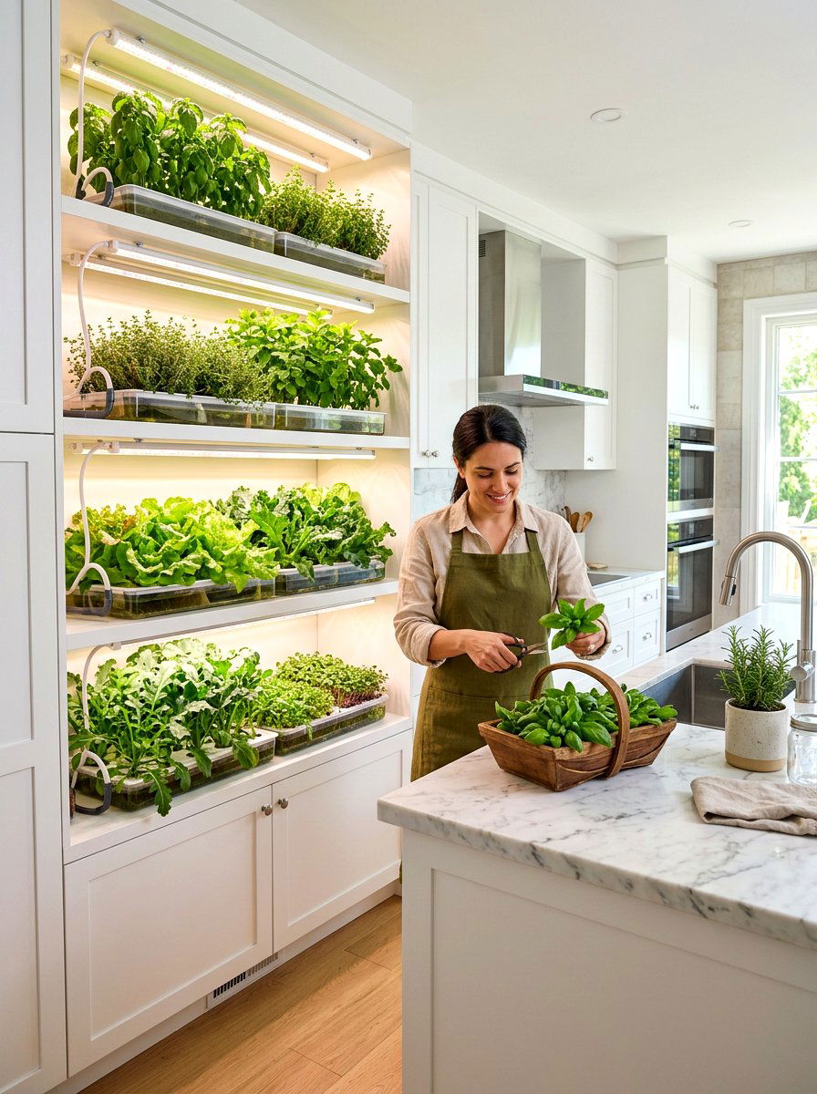 Indoor Vegetable Harvest - 30 vegetable garden harvest ideas