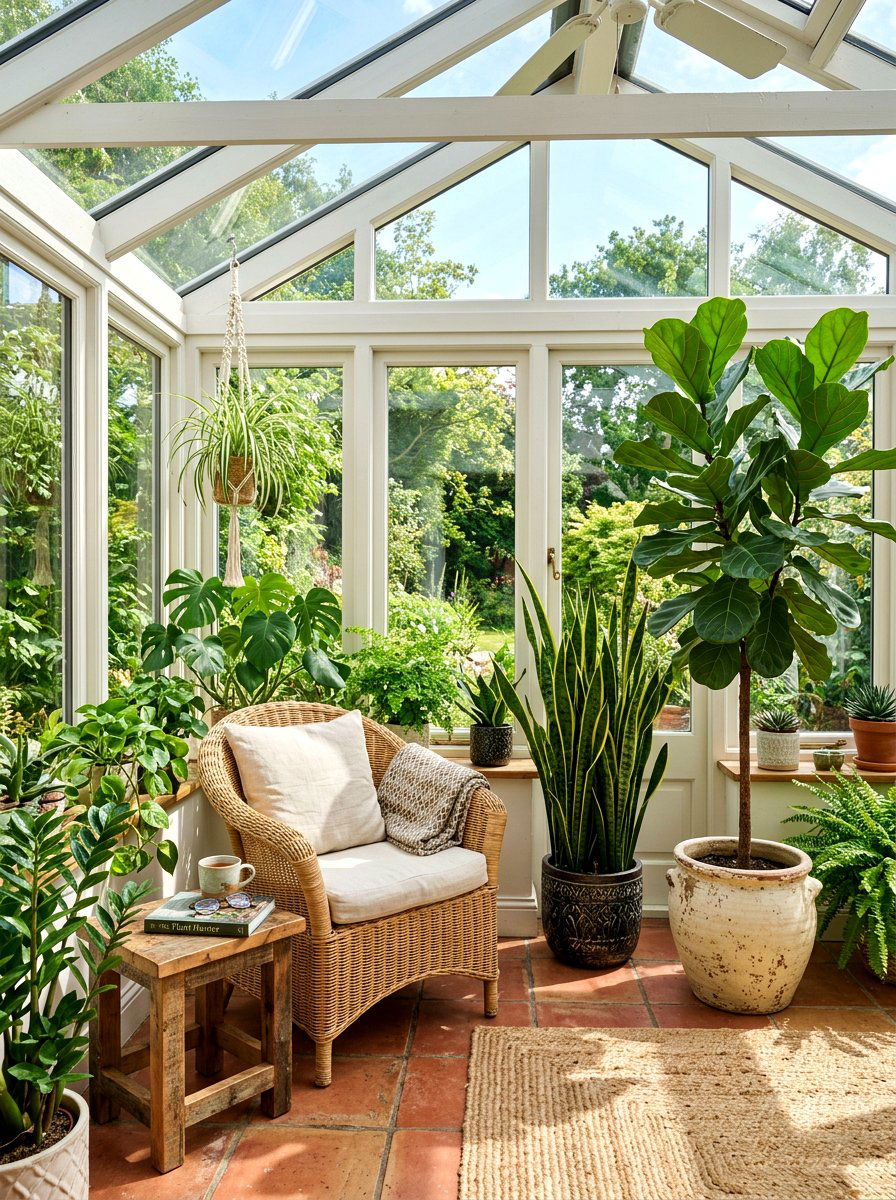 Indoor house plant - 30 renter friendly decor ideas