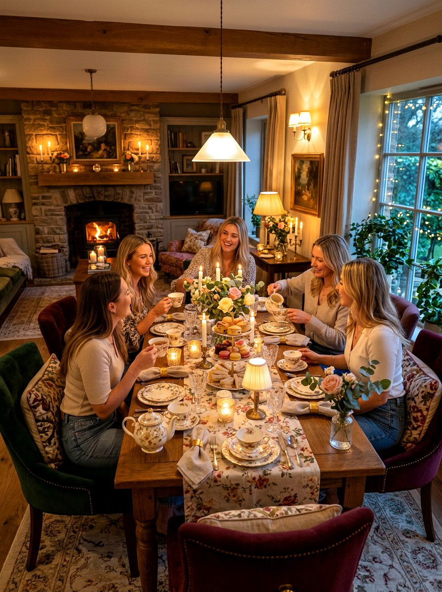 Indoor tea party - 30 tea party table ideas