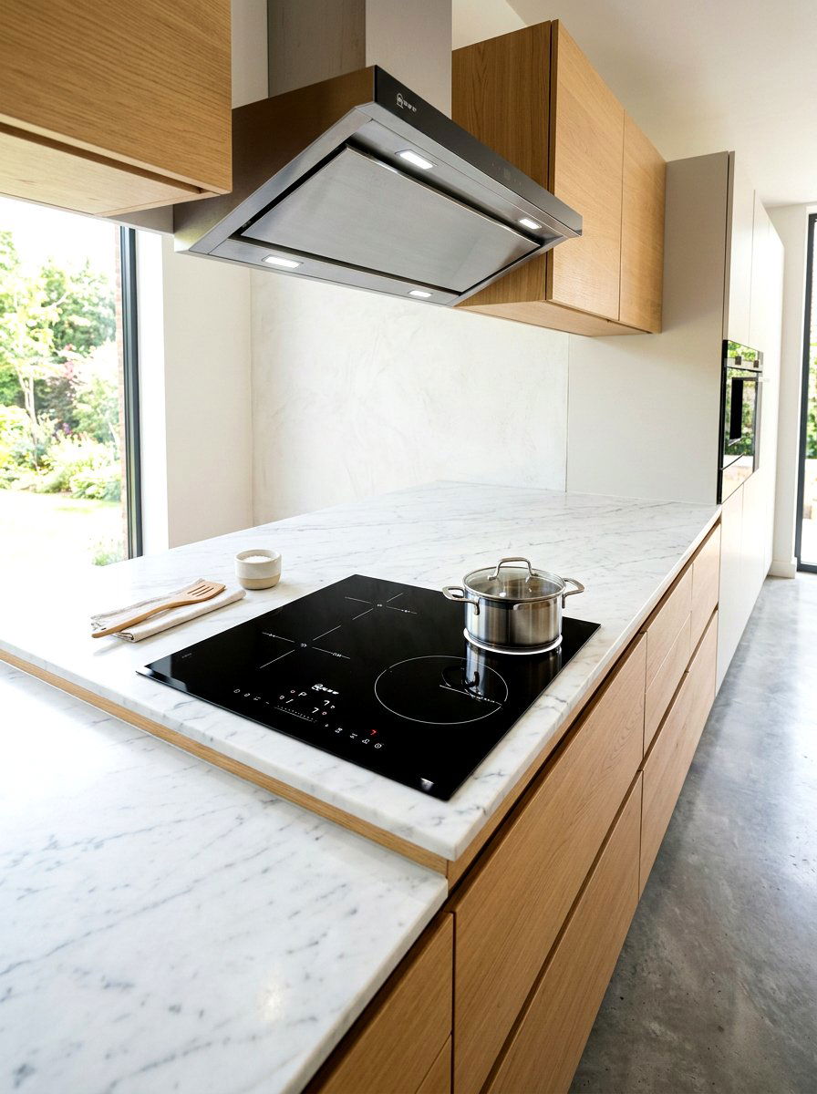 Induction Cooktop Stove - 30 eco friendly kitchen ideas