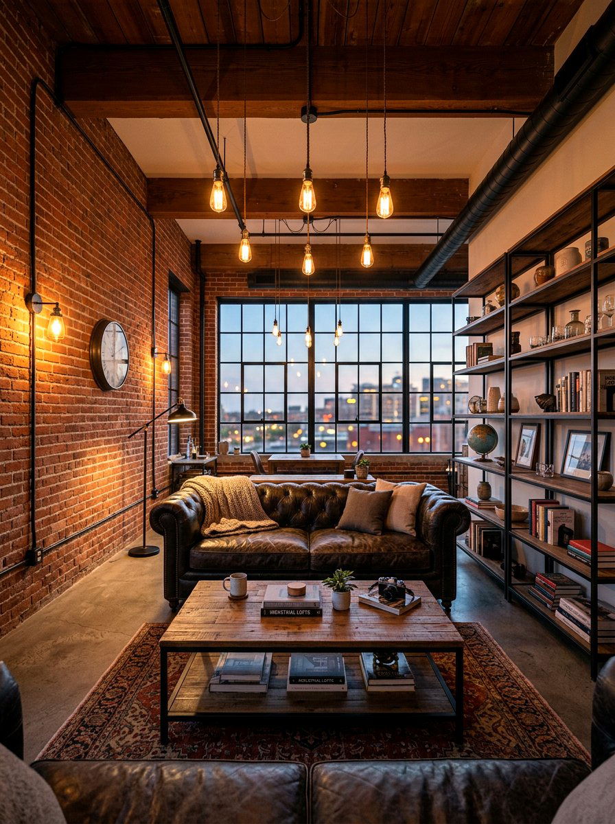 Industrial Apartment Style - 30 Pinterest apartment decor ideas