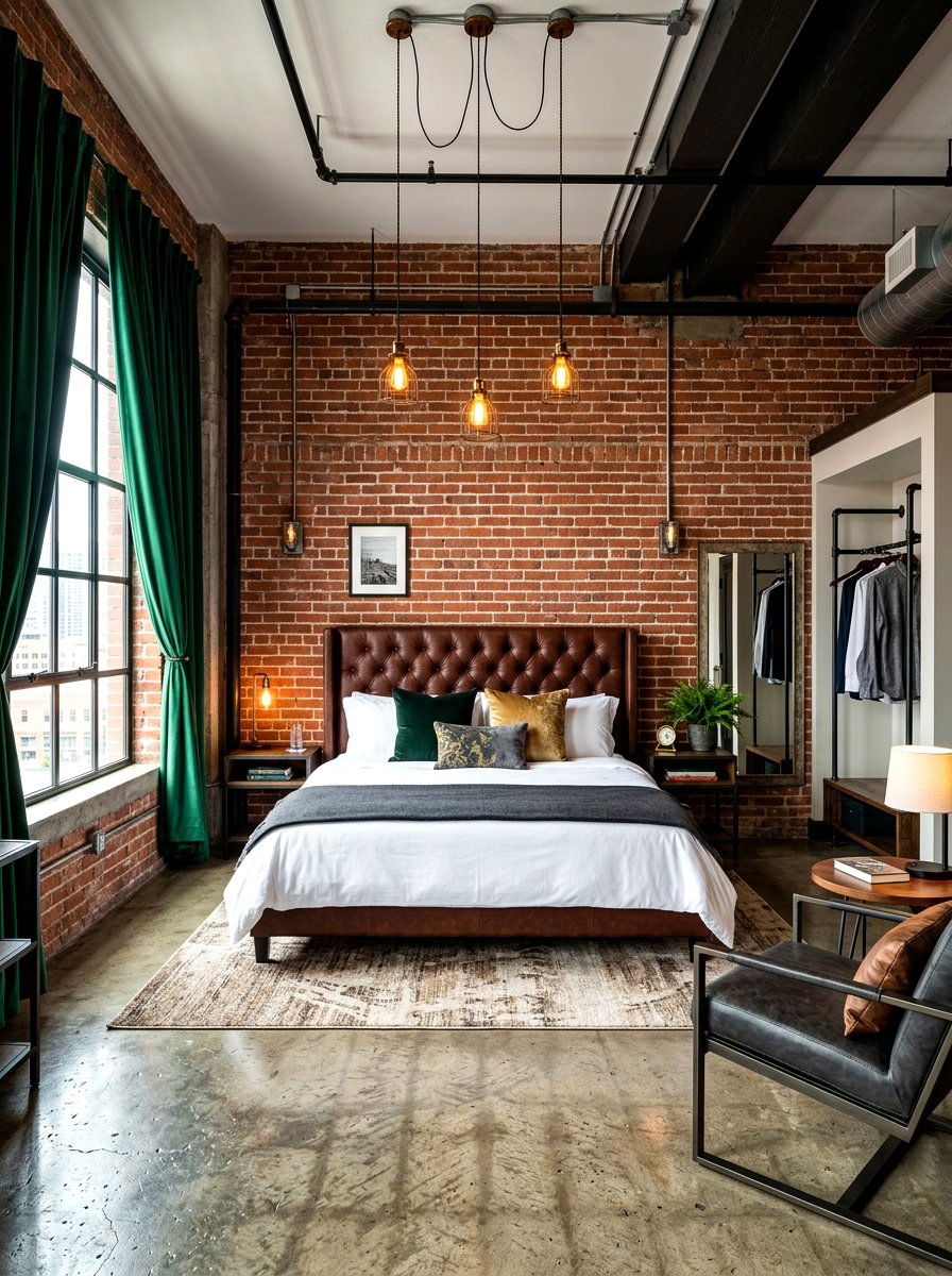 Industrial Boutique Hotel Suite - 30 resort bedroom ideas
