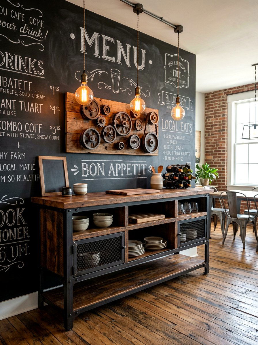 Industrial Dining Sideboard - 30 sideboard styling dining ideas