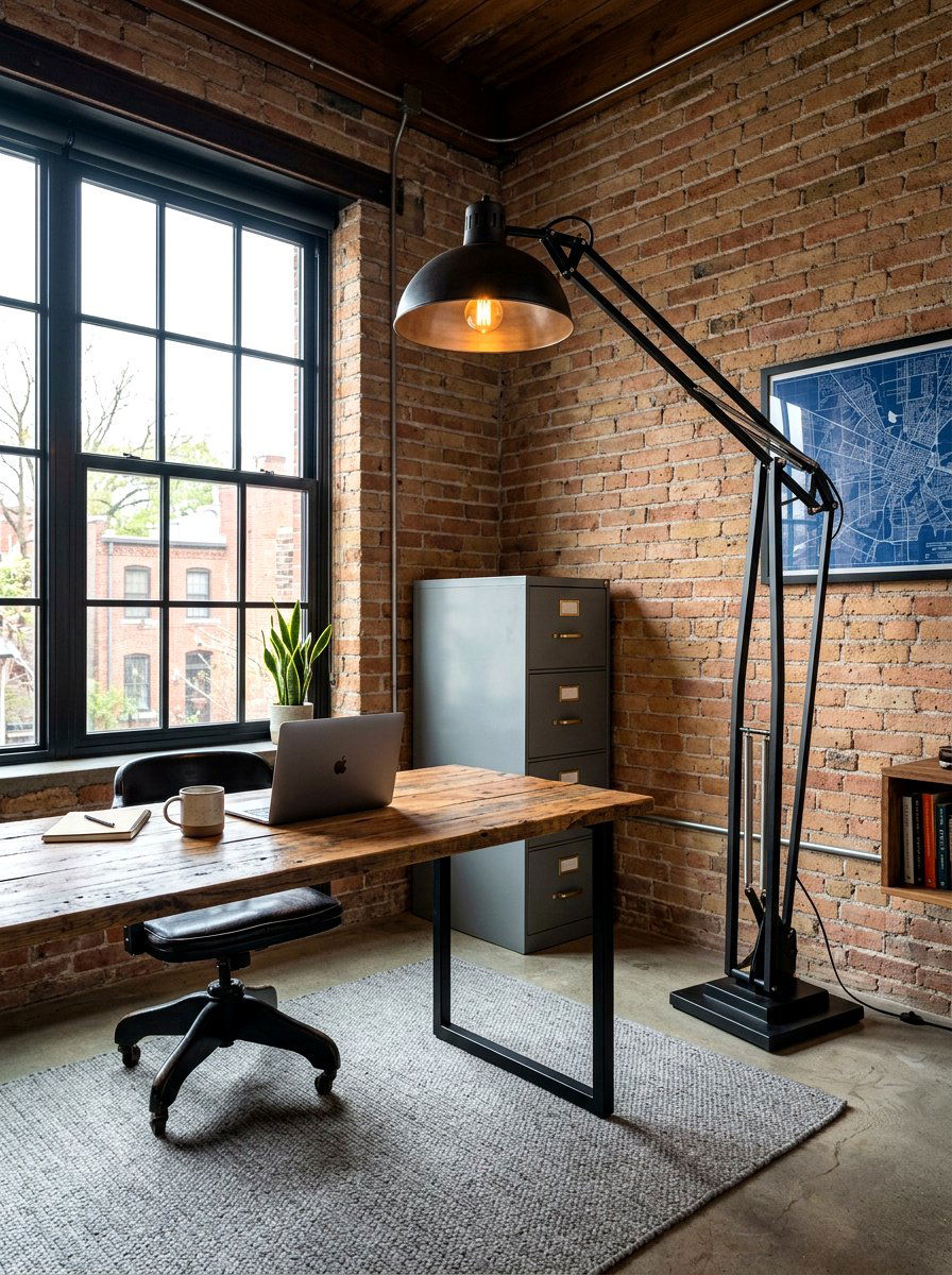 30 Lamp Lit Office Ideas for a Productive, Cozy Workspace Glow