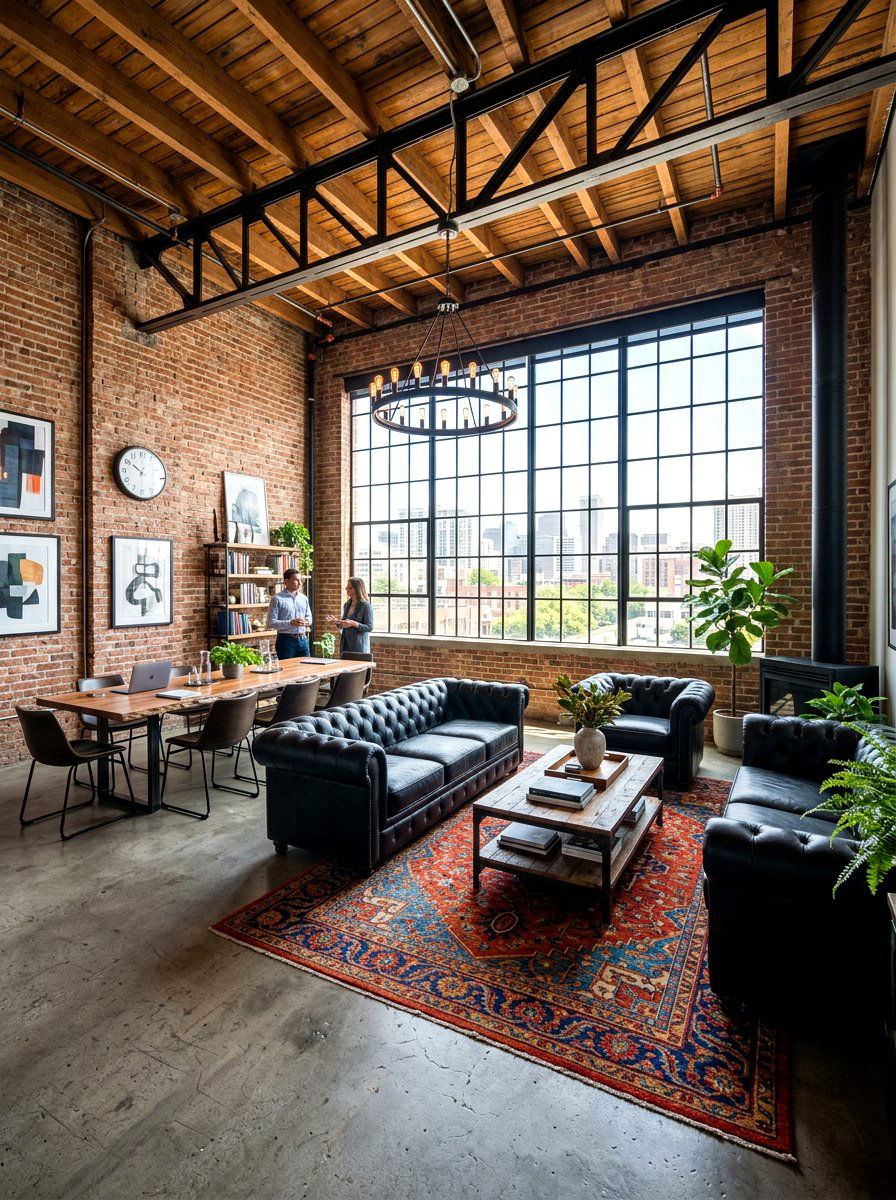 Industrial Formal Room - 30 parlor room ideas