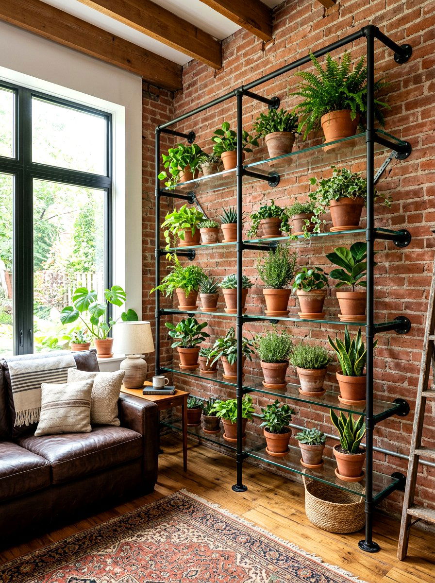 Industrial Greenhouse - 30 indoor greenhouse ideas