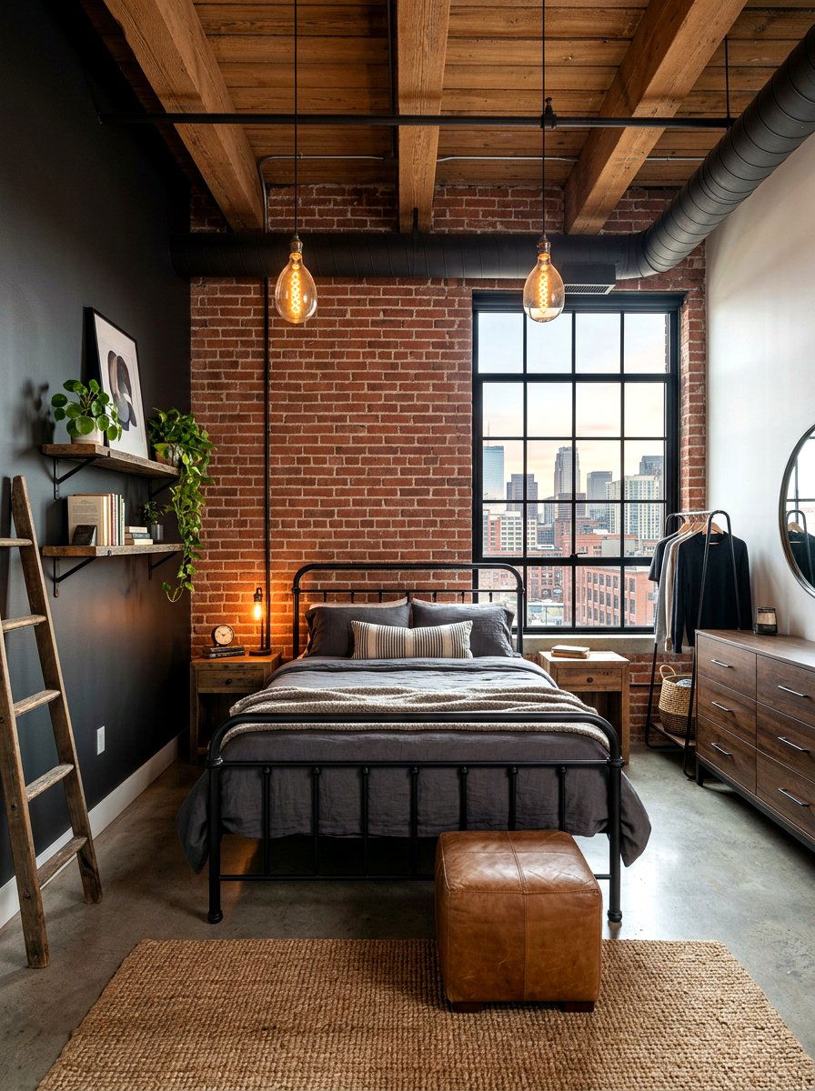 Industrial Guest Bedroom Layout - 30 guest bedroom ideas