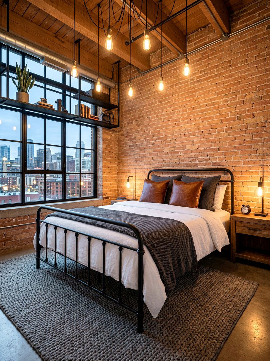 Industrial Guest Bedroom - 30 guest room decor ideas