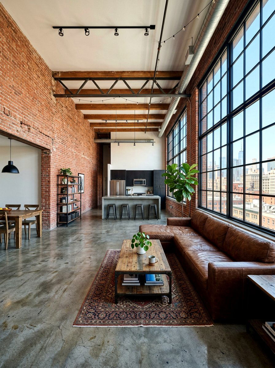 Industrial Loft Aesthetics - 30 editorial apartment decor ideas