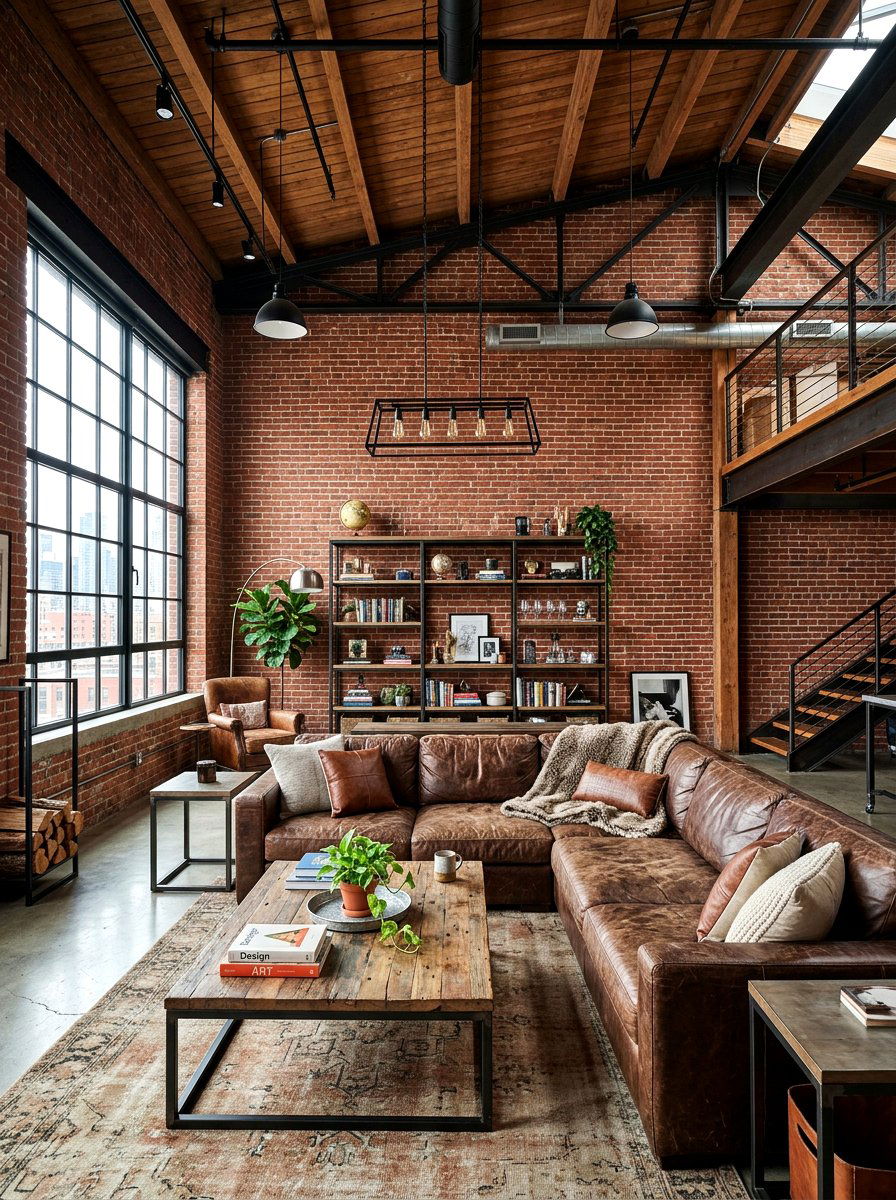 Industrial Loft Sitting Room - 30 sitting room ideas