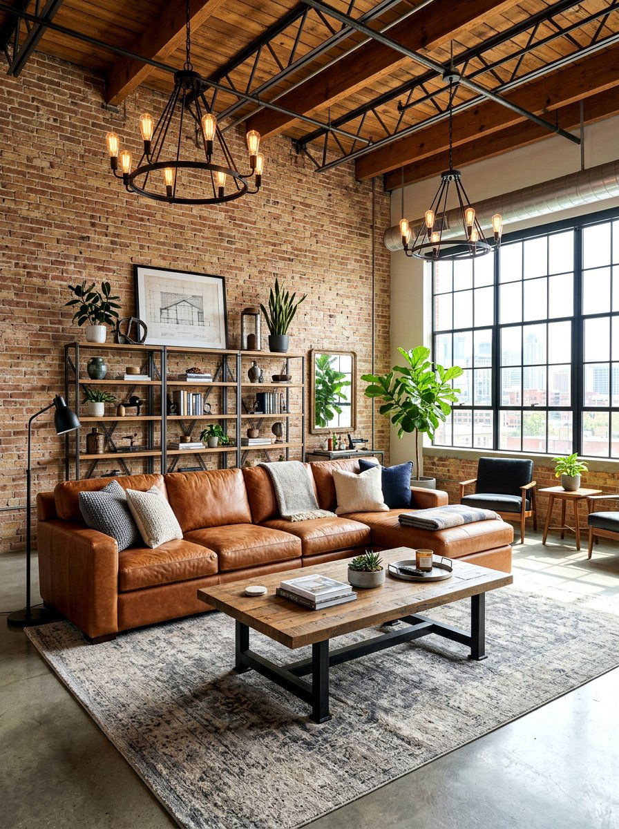 Industrial Loft Style - 30 home and garden makeover ideas