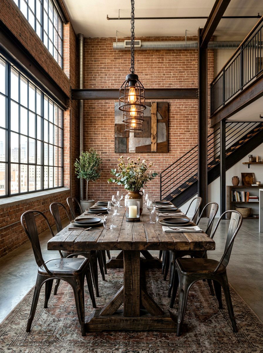 Industrial Metal Chairs - 30 statement dining chairs ideas