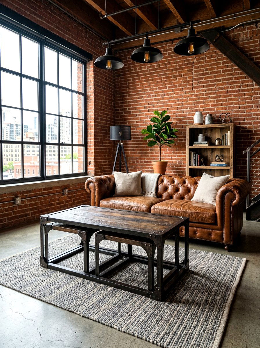 Industrial Metal Nesting Table - 30 nesting table ideas