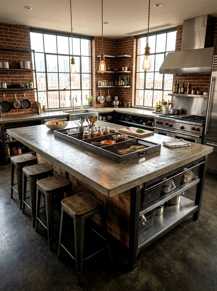 Industrial Metal Tray - 30 utensil drawer ideas