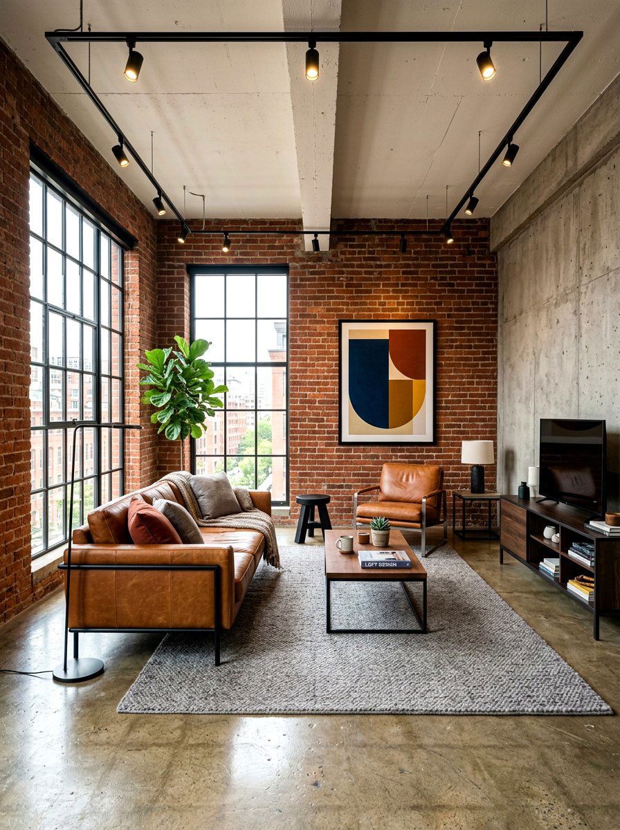 Industrial Minimalist Living Room - 30 minimalist living room ideas