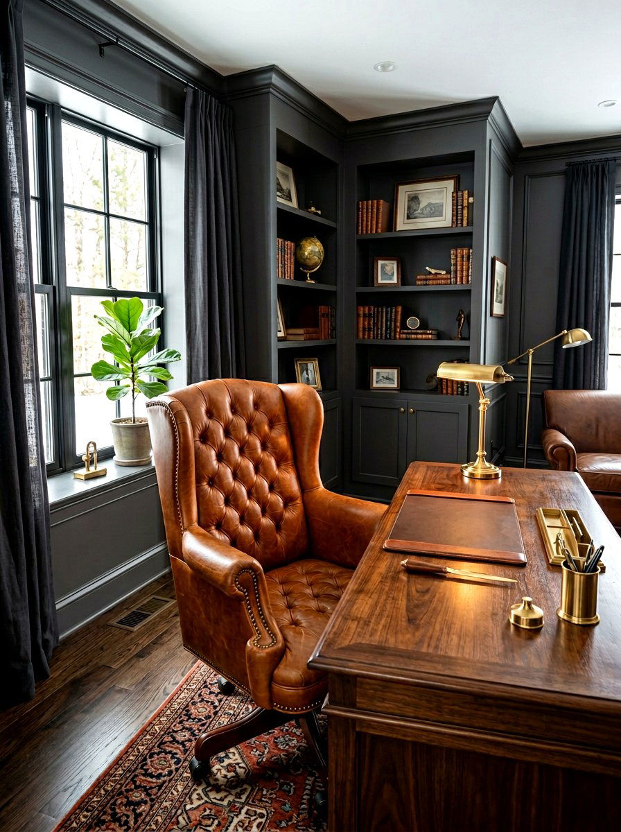 Industrial Moody Living Room - 30 moody living room ideas