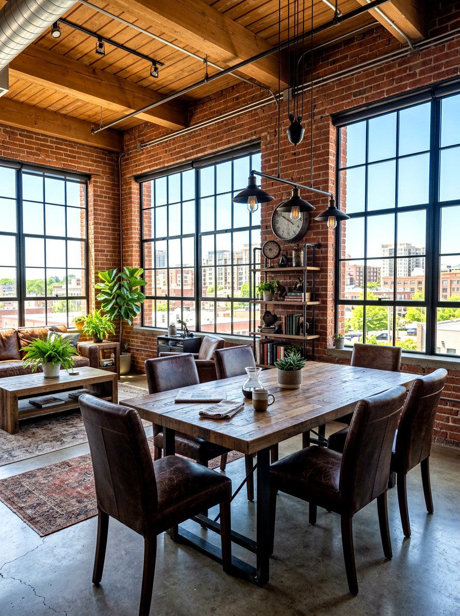 Industrial Morning Room - 30 morning room ideas