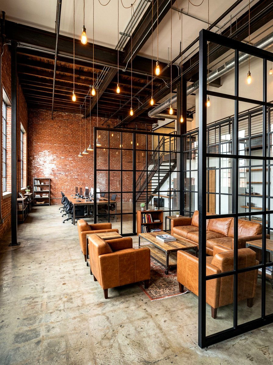 Industrial Screened Space - 30 screened patio ideas