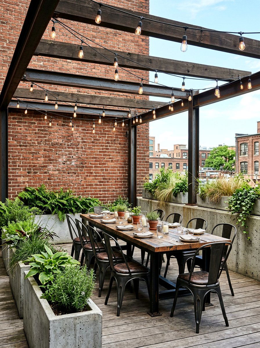 Industrial Veranda Concept - 30 veranda lounge ideas