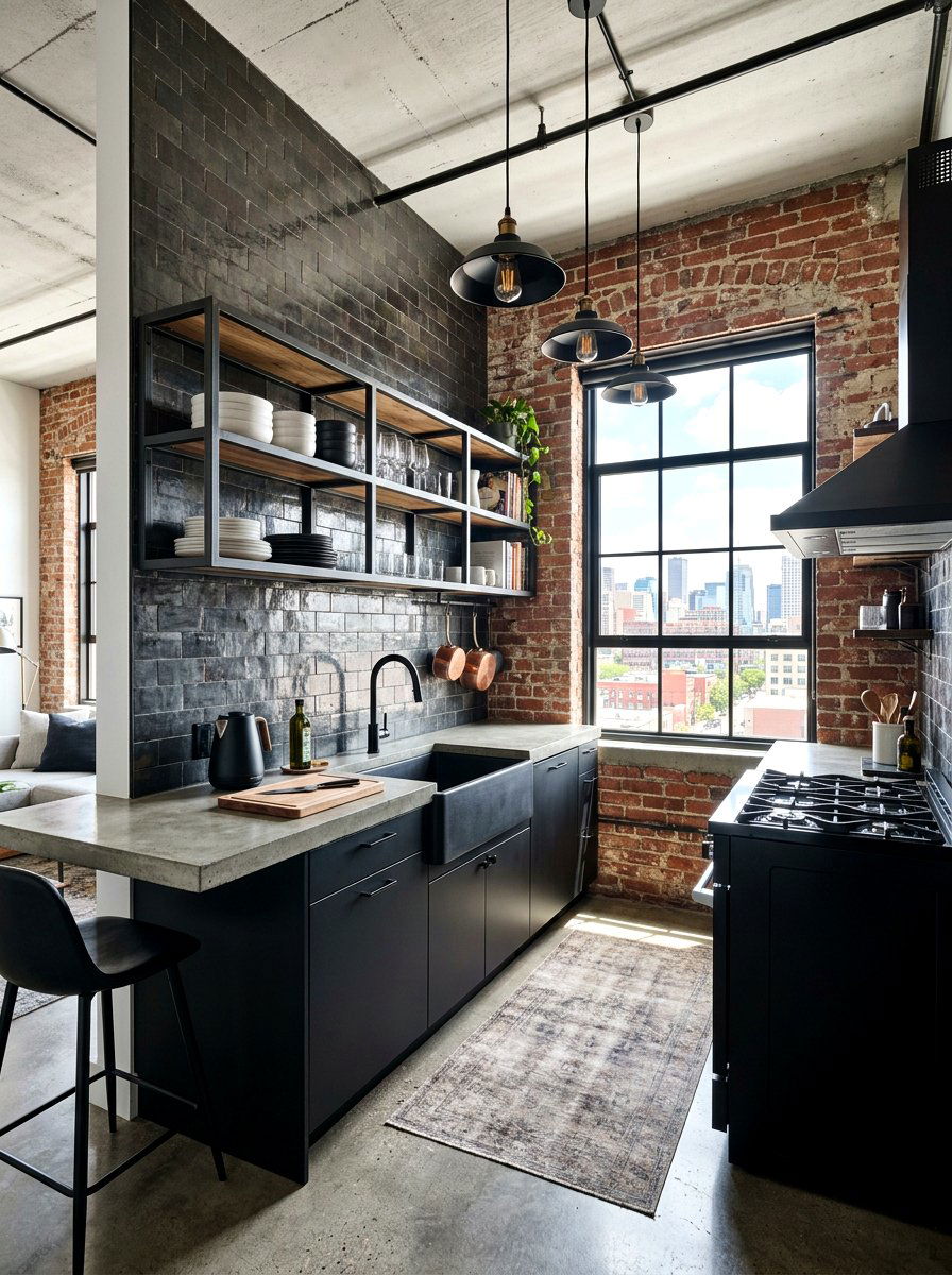 Industrial kitchen zellige tile - 30 zellige tile backsplash ideas
