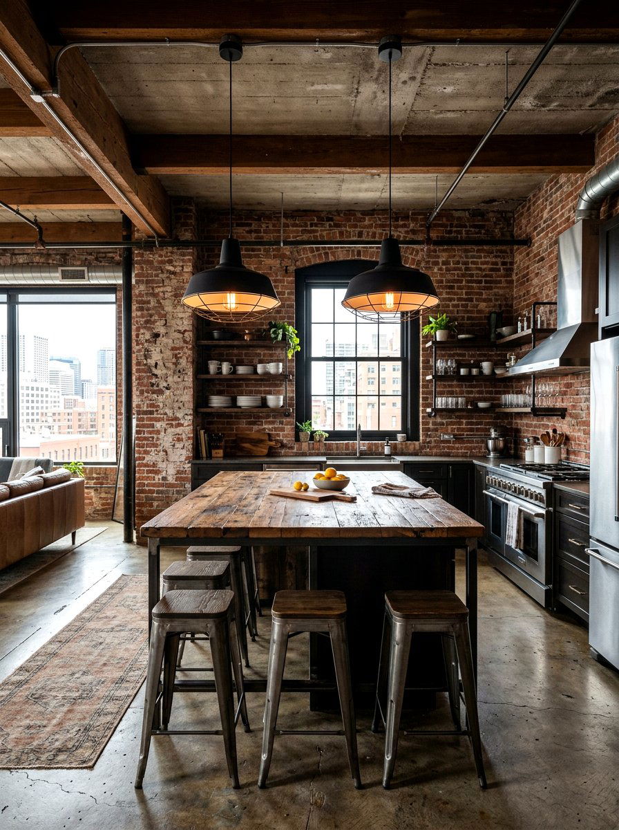 Industrial pendant light distance - 30 island pendant spacing ideas