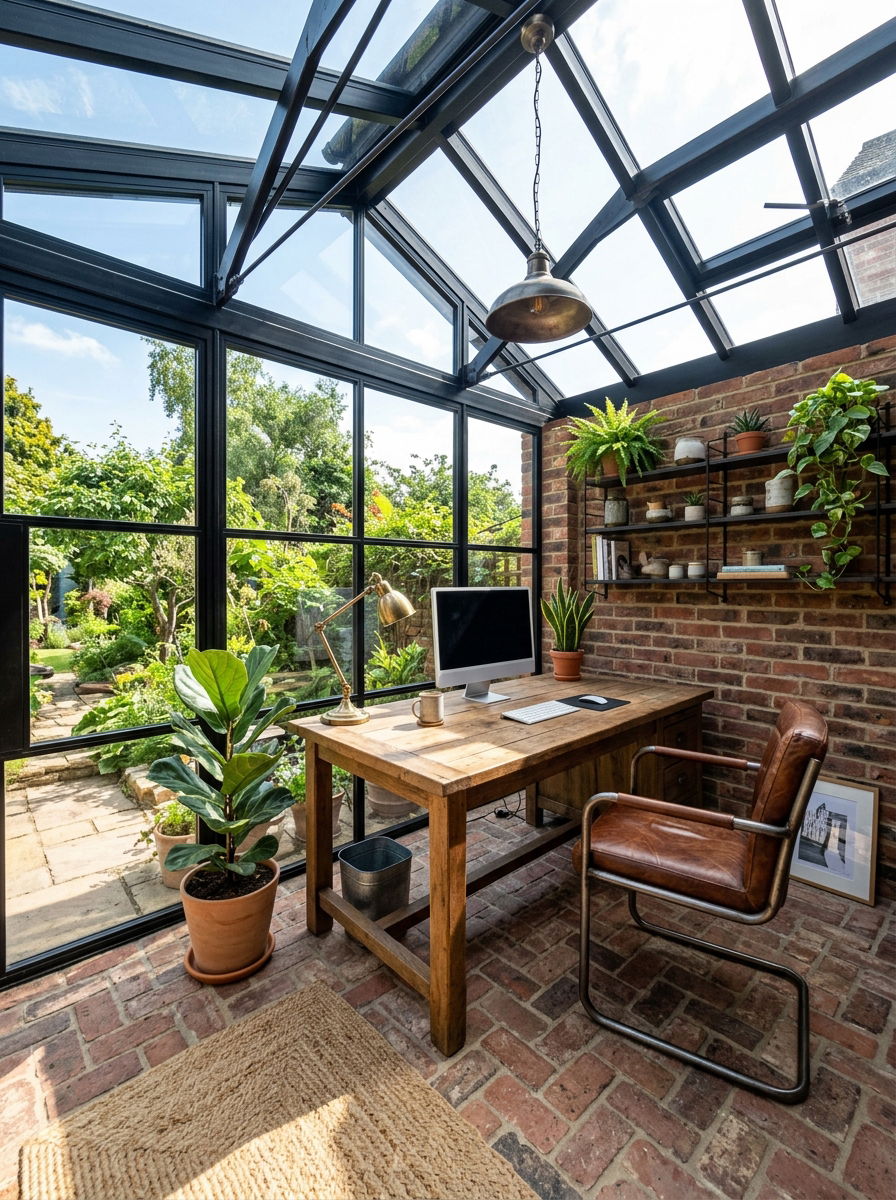Industrial rustic sunroom - 30 rustic sunroom ideas