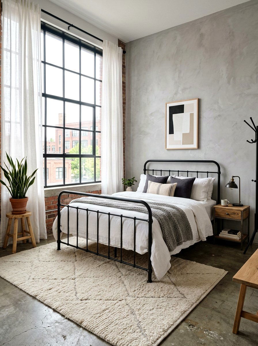 Industrial scandinavian bedroom - 30 Scandinavian bedroom ideas