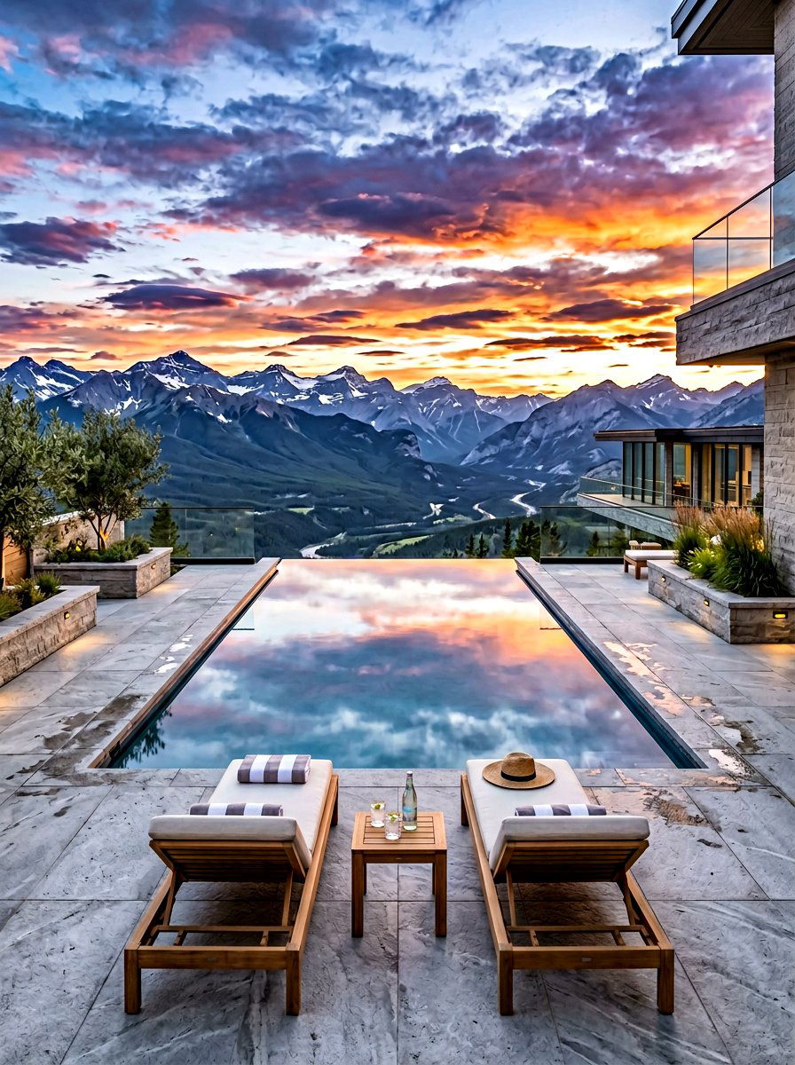 Infinity Edge Pool - 30 luxury pool ideas