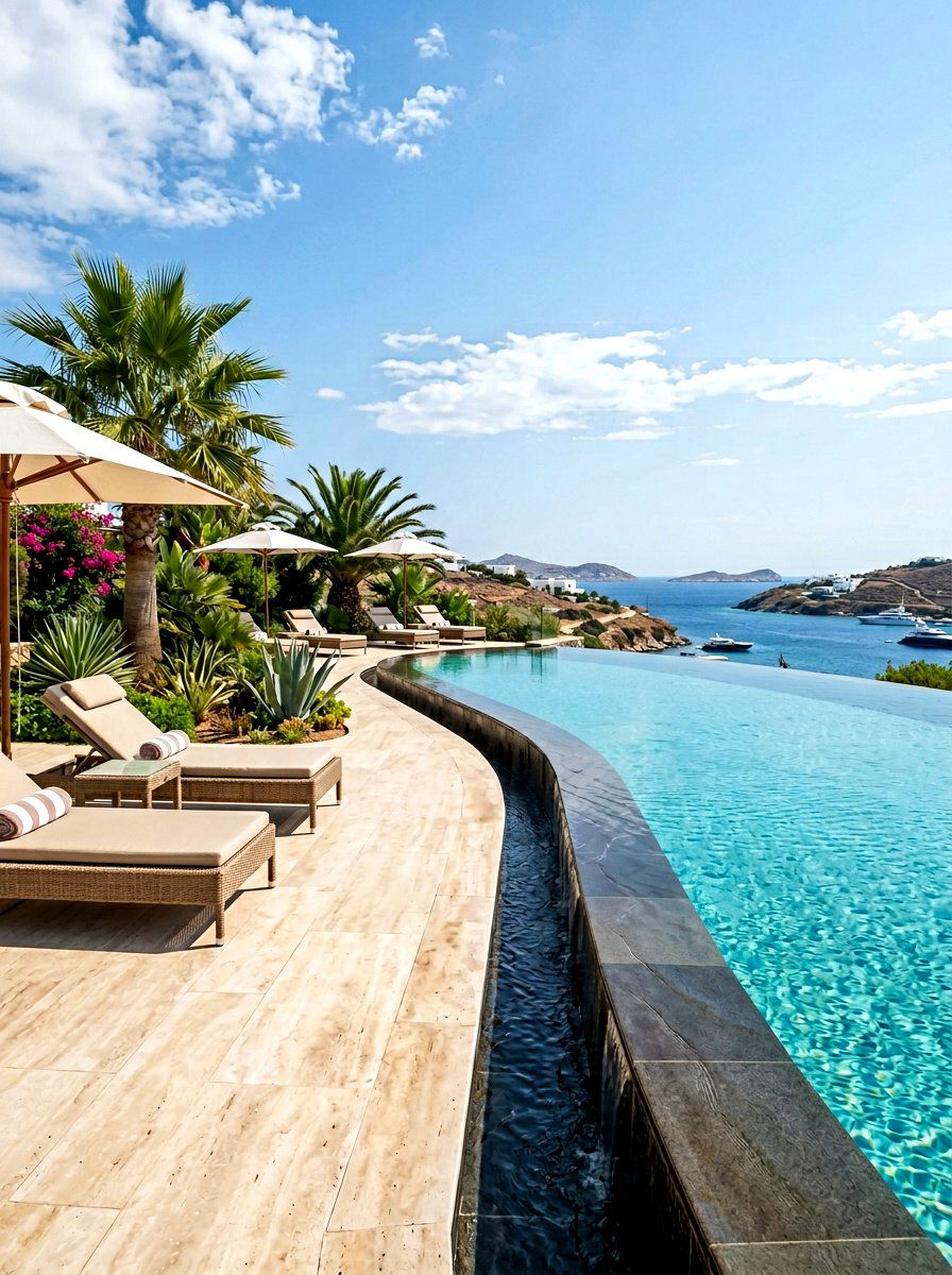 Infinity Edge Pool Deck - 30 pool deck ideas