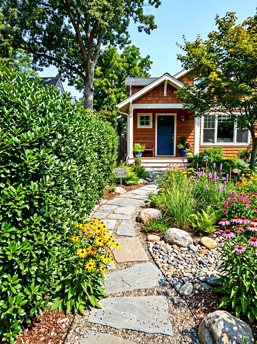 Inkberry Holly - 30 front yard shrub ideas