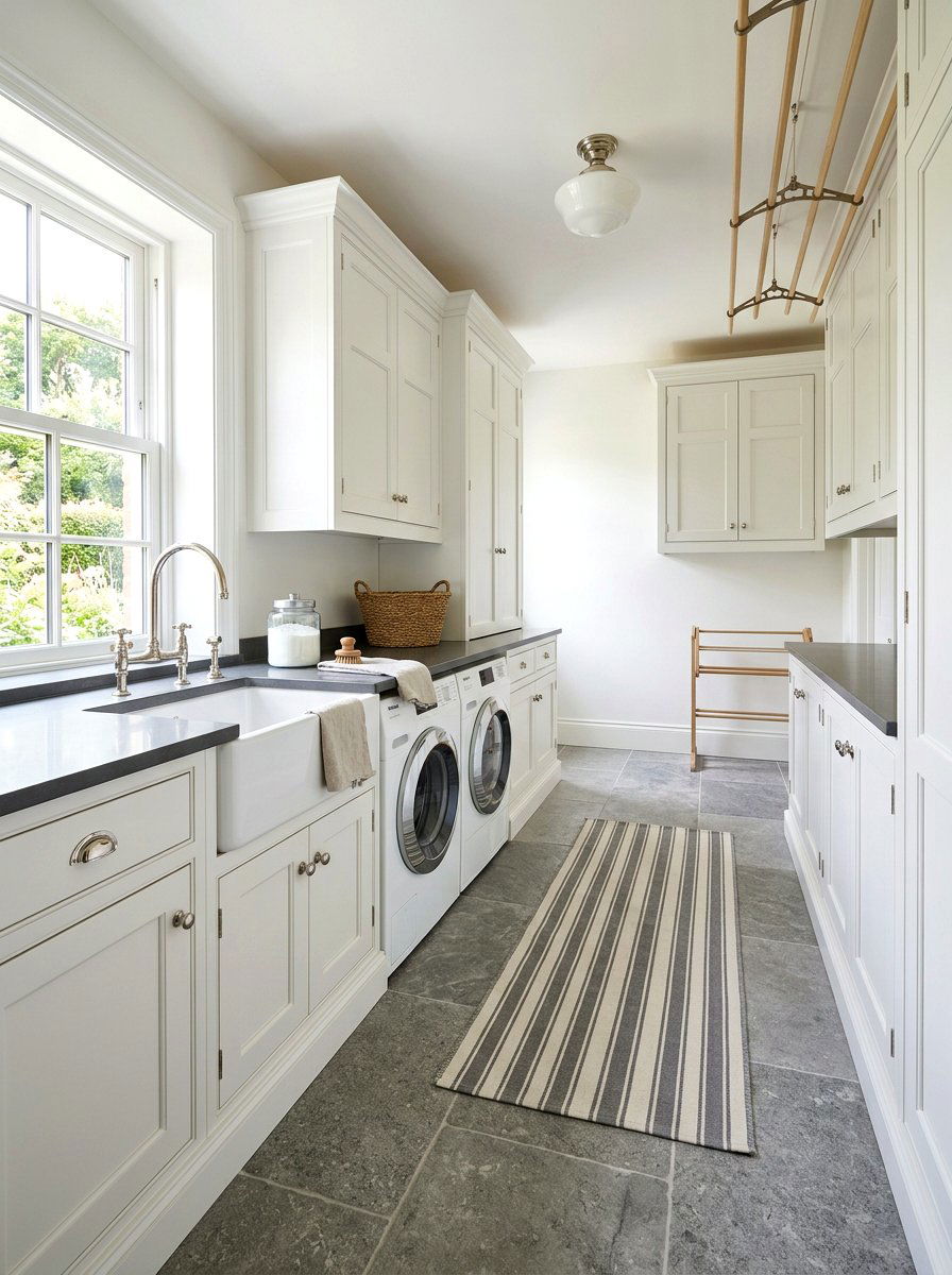 Inset Laundry Room Cabinets - 30 laundry room cabinet ideas