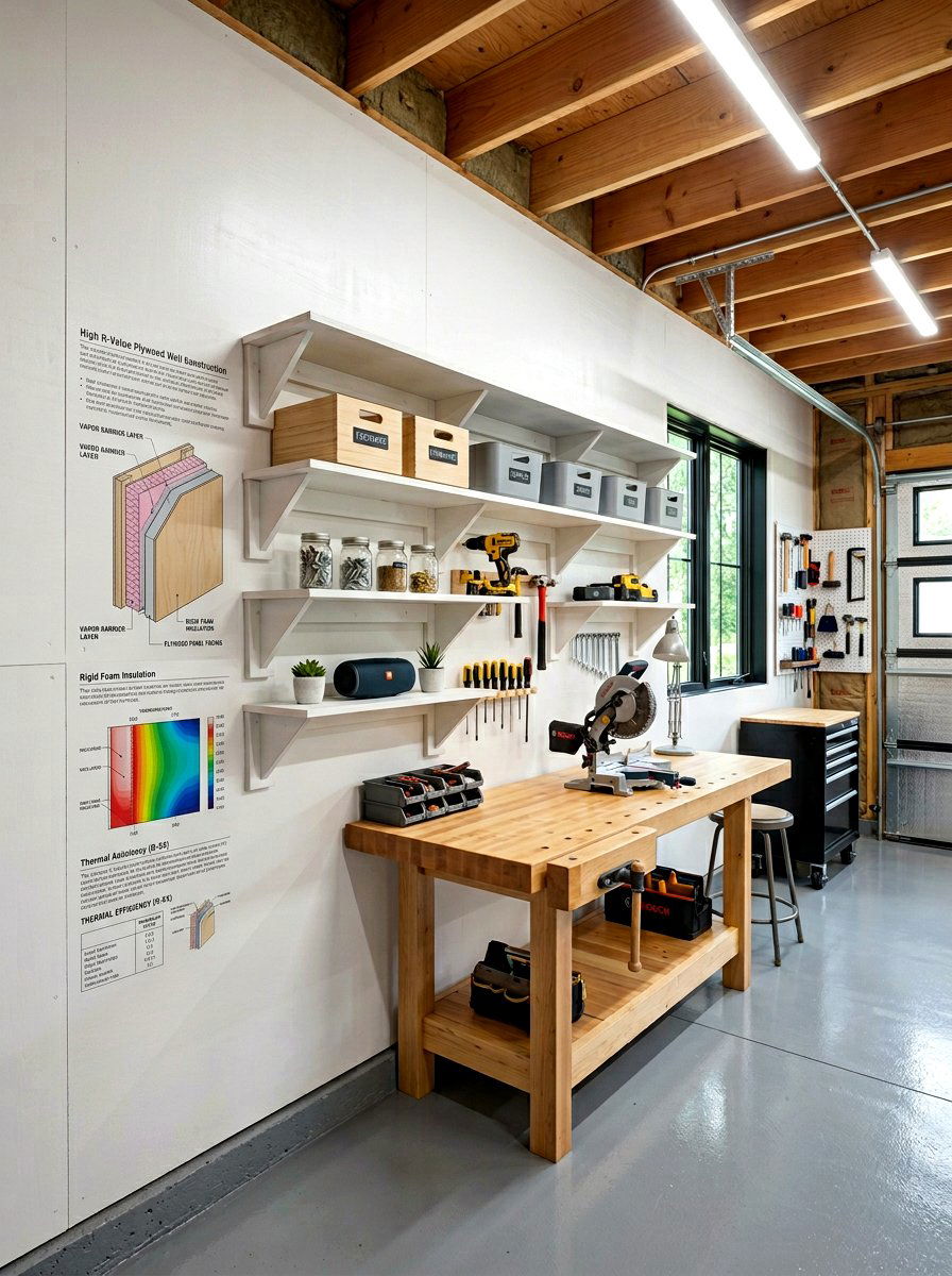 Insulated Garage Wall - 30 small garage ideas