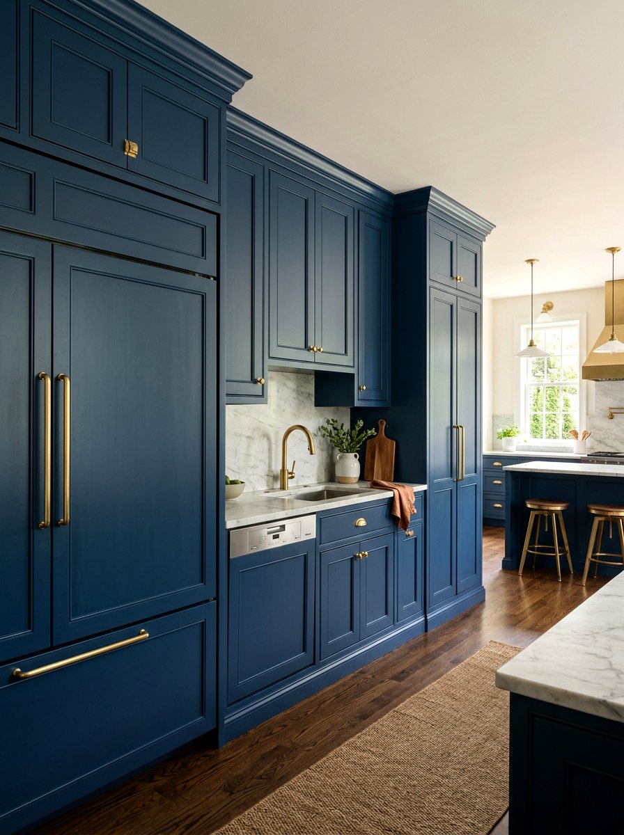 Integrated Appliance Pantry - 30 traditional prep kitchen ideas