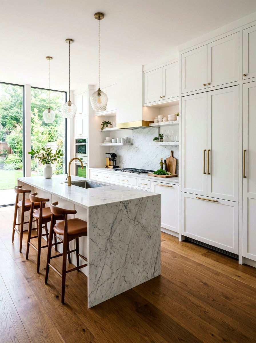 Integrated Appliances - 30 Hamptons kitchen ideas