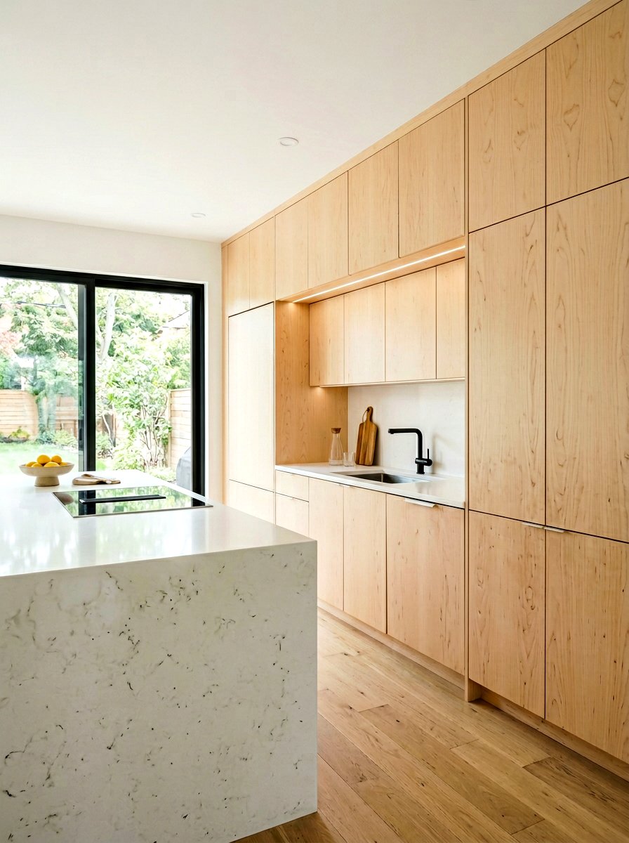 Integrated Kitchen Appliances - 30 scandi kitchen ideas