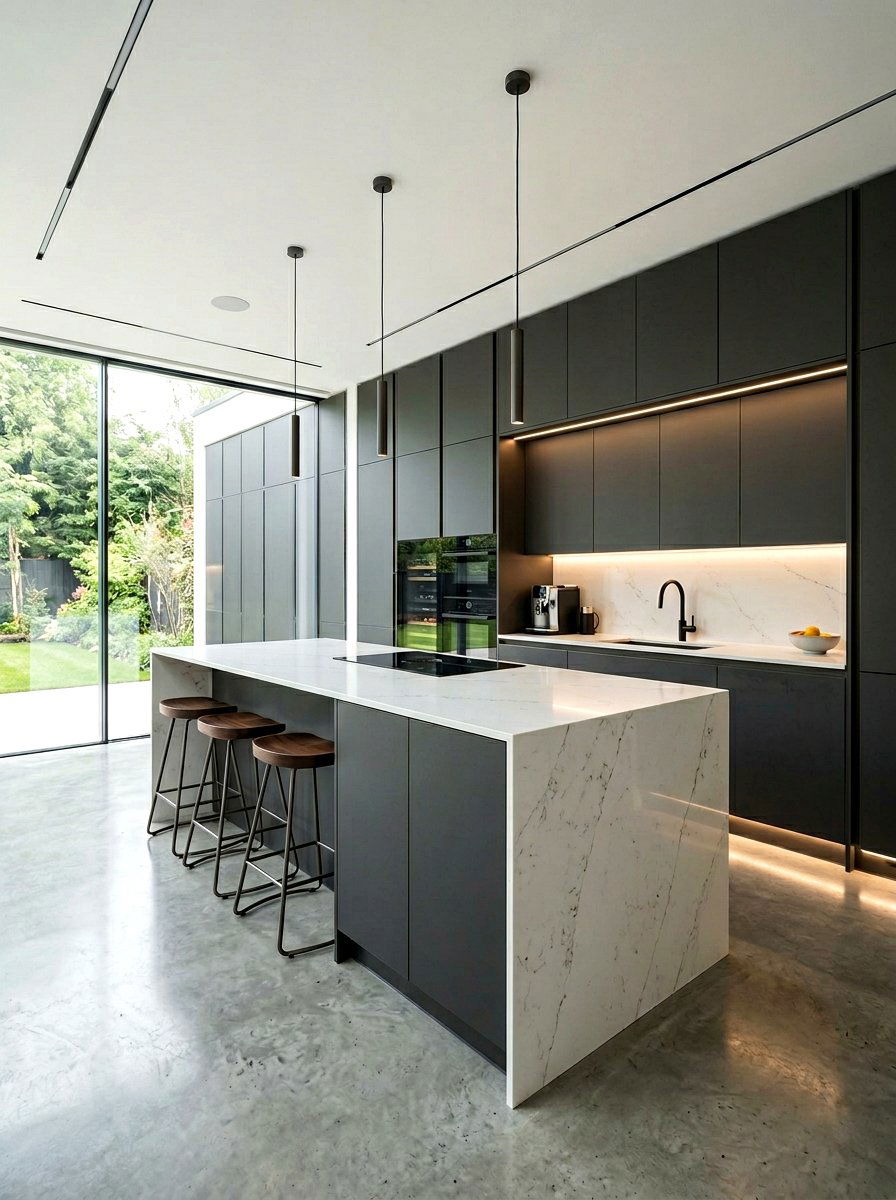 30 Long Pull Cabinet Ideas for Sleek, Smooth Storage Upgrades