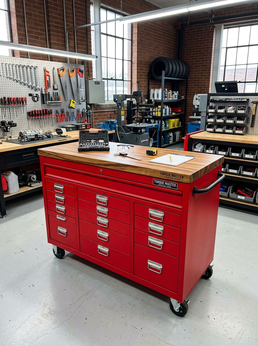 Integrated Metal Tool Chest - 30 shed organization ideas