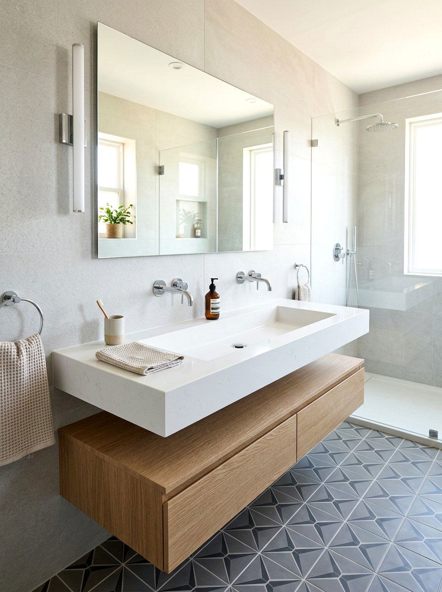 30 Floating Vanity Ideas to Upgrade Your Bathroom Storage